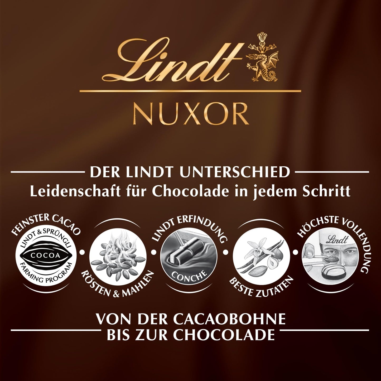 Lindt NUXOR Bag Mix Promotion Edition (103g): Creamy Gianduja Chocolate | Gift Idea