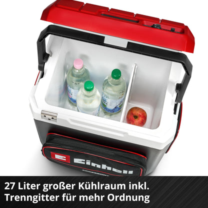 Einhell cordless cool box TE-COL 18/27 Li-Solo Power X-Change incl. bags