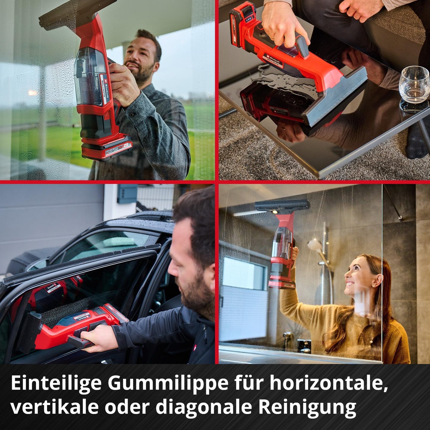 Einhell cordless window cleaner 'BRILLIANTO' Power X-Change without battery