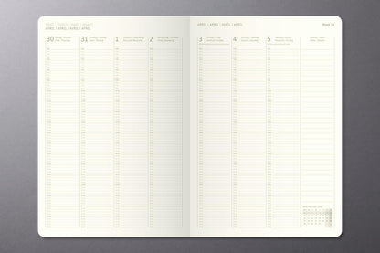 Planning book 2026 Extra-Large: A4+, hardcover, 192 pages, pen loop, archive pocket