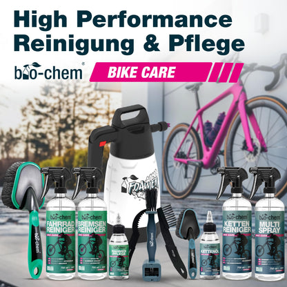bio-chem All-in-One Bicycle Cleaning Set 'PROFI' (7 pieces): Effective, gentle on materials