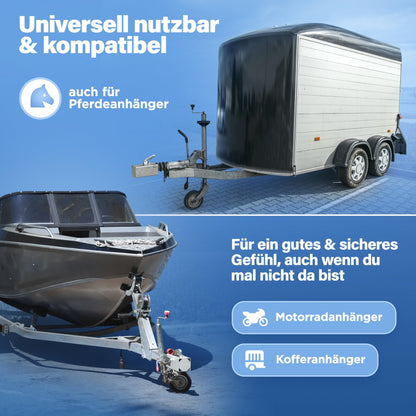 Deagle® Anhängerschloss: Optimaler Schutz im abgekuppelten Zustand bei jeder Wetterlage