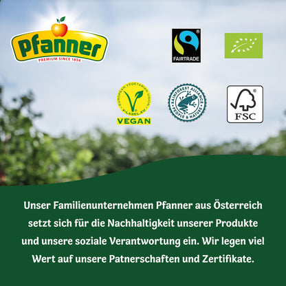 Pfanner 100% vitamin-rich apple juice (8 x 1 liter): no added sugar