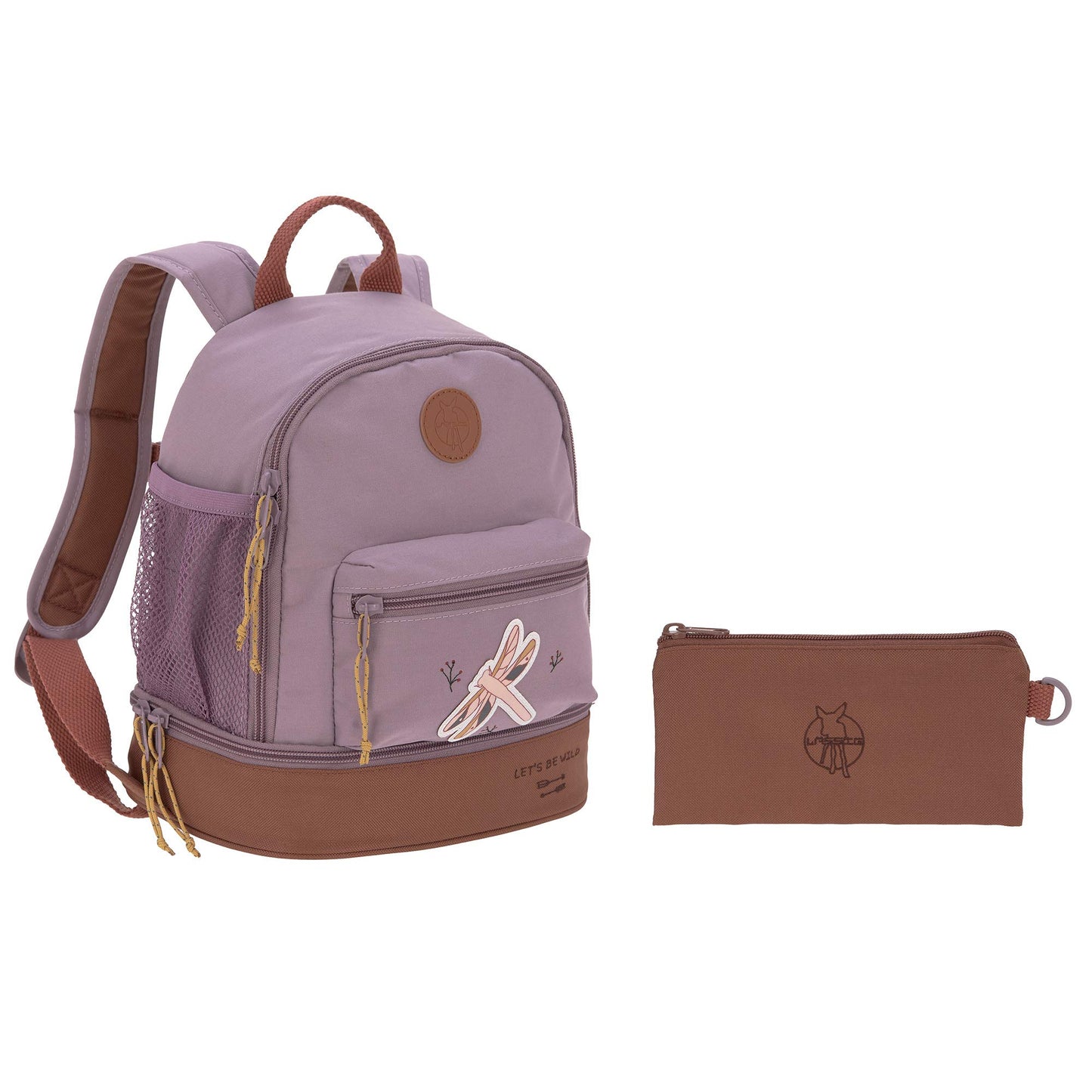 LÄSSIG children's backpack with chest strap kindergarten bag kindergarten backpack 6.5L from 3 years/Mini Backpack Adventure Dragonfly