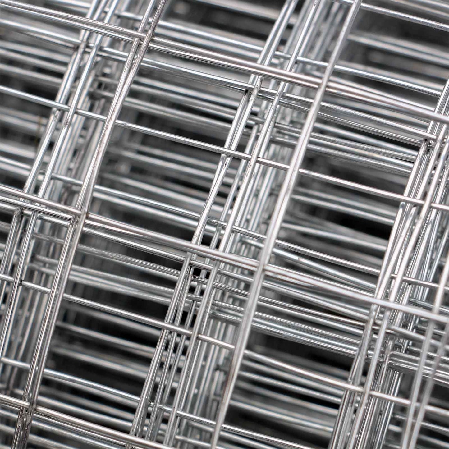 WILTEC chain link fence with 19x19mm wire thickness: (1m x 10m x 0.75mm): Aviary wire square made of galvanized steel