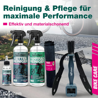 bio-chem All-in-One Bicycle Cleaning Set 'PROFI' (7 pieces): Effective, gentle on materials