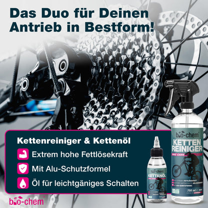 bio-chem All-in-One Bicycle Cleaning Set 'PROFI' (7 pieces): Effective, gentle on materials