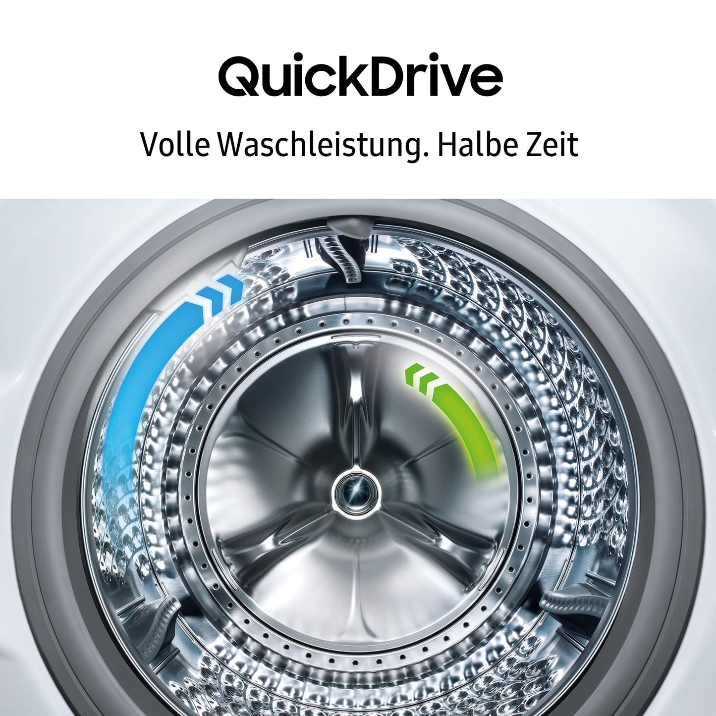 Samsung (WF90F09C4SU2) 'Bespoke AI' Washing Machine (9kg): SmartThings Energy Mode, Ecobubble, SuperSpeed