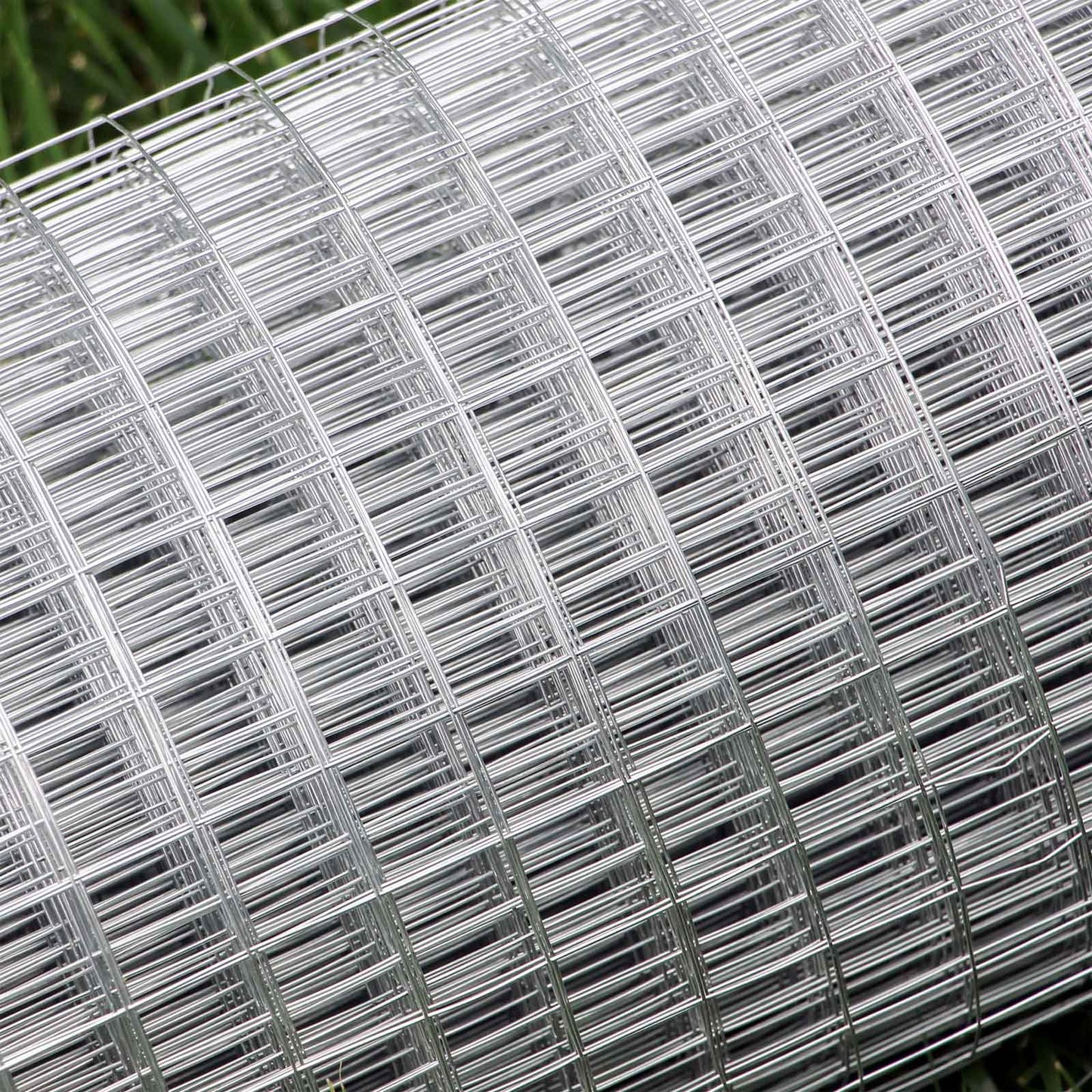 WILTEC chain link fence with 19x19mm wire thickness: (1m x 10m x 0.75mm): Aviary wire square made of galvanized steel