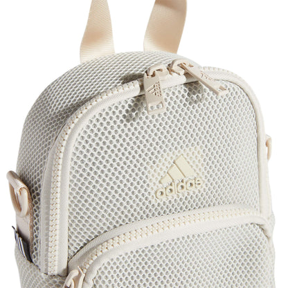adidas 2-in-1 Women's Airmesh Hybrid Mini Backpack with Premium Zipper
