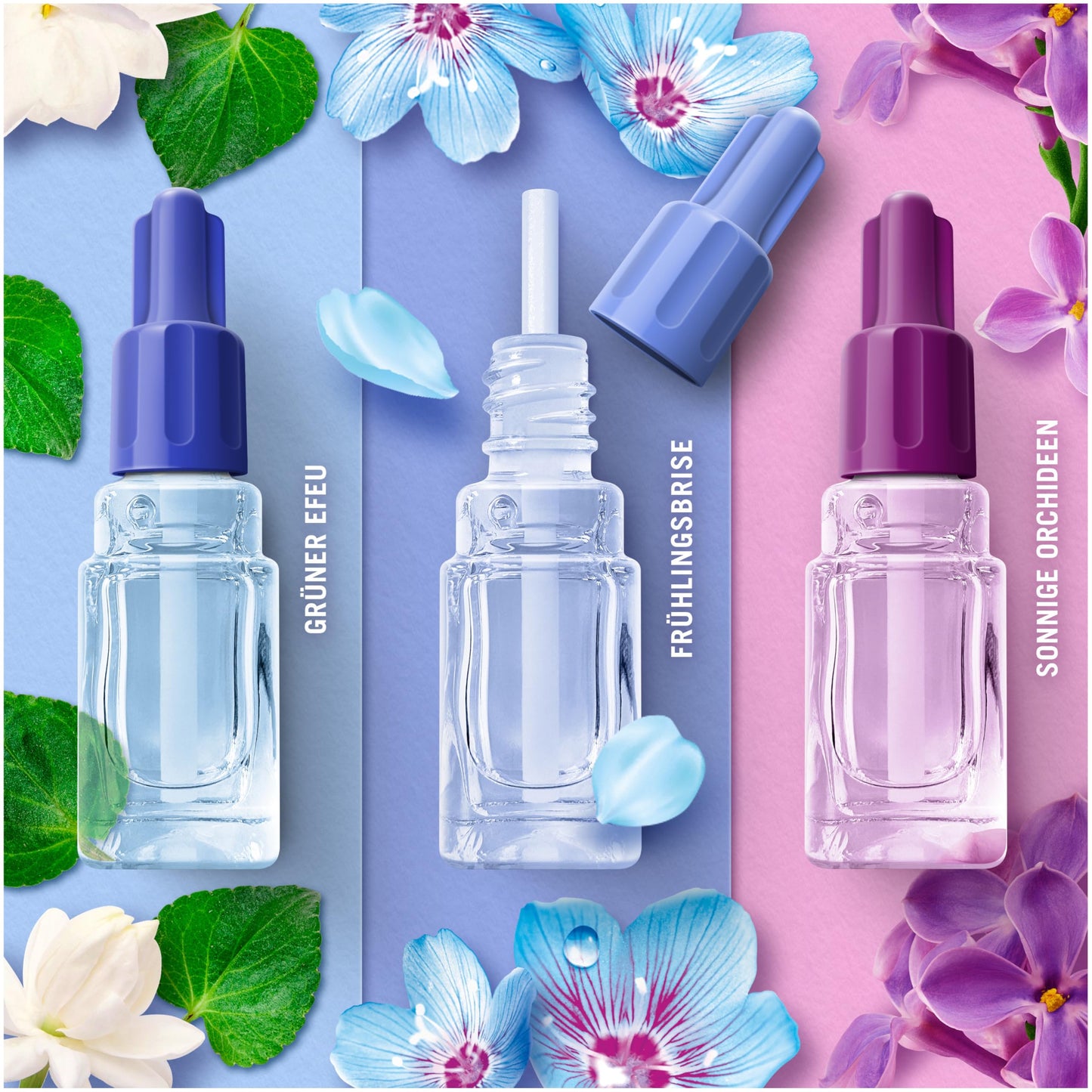 Febreze 3Volution Duftstecker Starter-Kit + 4x Nachfüllflakons (80ml) Aprilfrisch