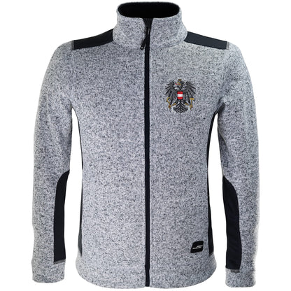 Österreich Adler Softshelljacke mit Stickerei | Wanderjacke