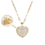 Trendy Pearl Gold Crystal Jewelry for Women | Mood Tracker Necklace