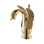 Swan-Design Sink Faucet with Single Lever Mixer