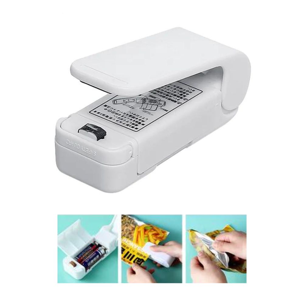 Mini Foil Sealing Machine | Battery-Powered Bag Sealer