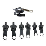 6x Metal Zipper Sliders as a Universal Repair Kit