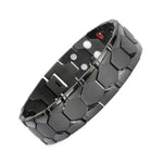 Men's Bracelet with Magnetic Therapy for Health and Energy