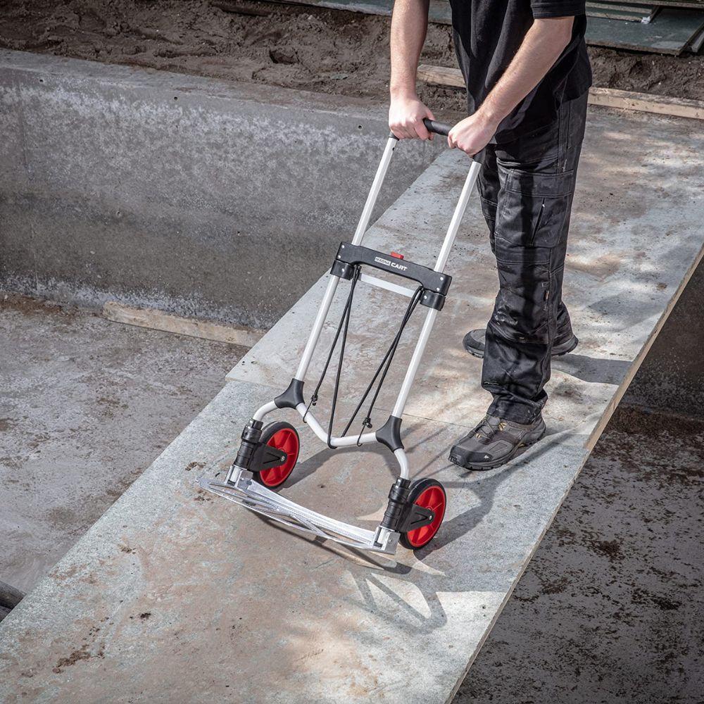 Magnacart Faltbare Sackkarre: Tragfähigkeit bis zu 90kg | Transportwagen aus leichtes Aluminium