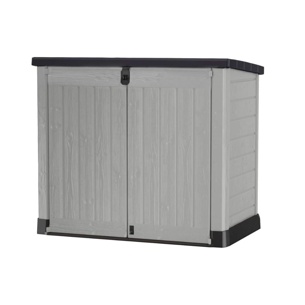 Keter Store It-Out-Pro Mülltonnenbox (1200L): Robuster Abfallbehälter, Wetterfest, Abschließbar