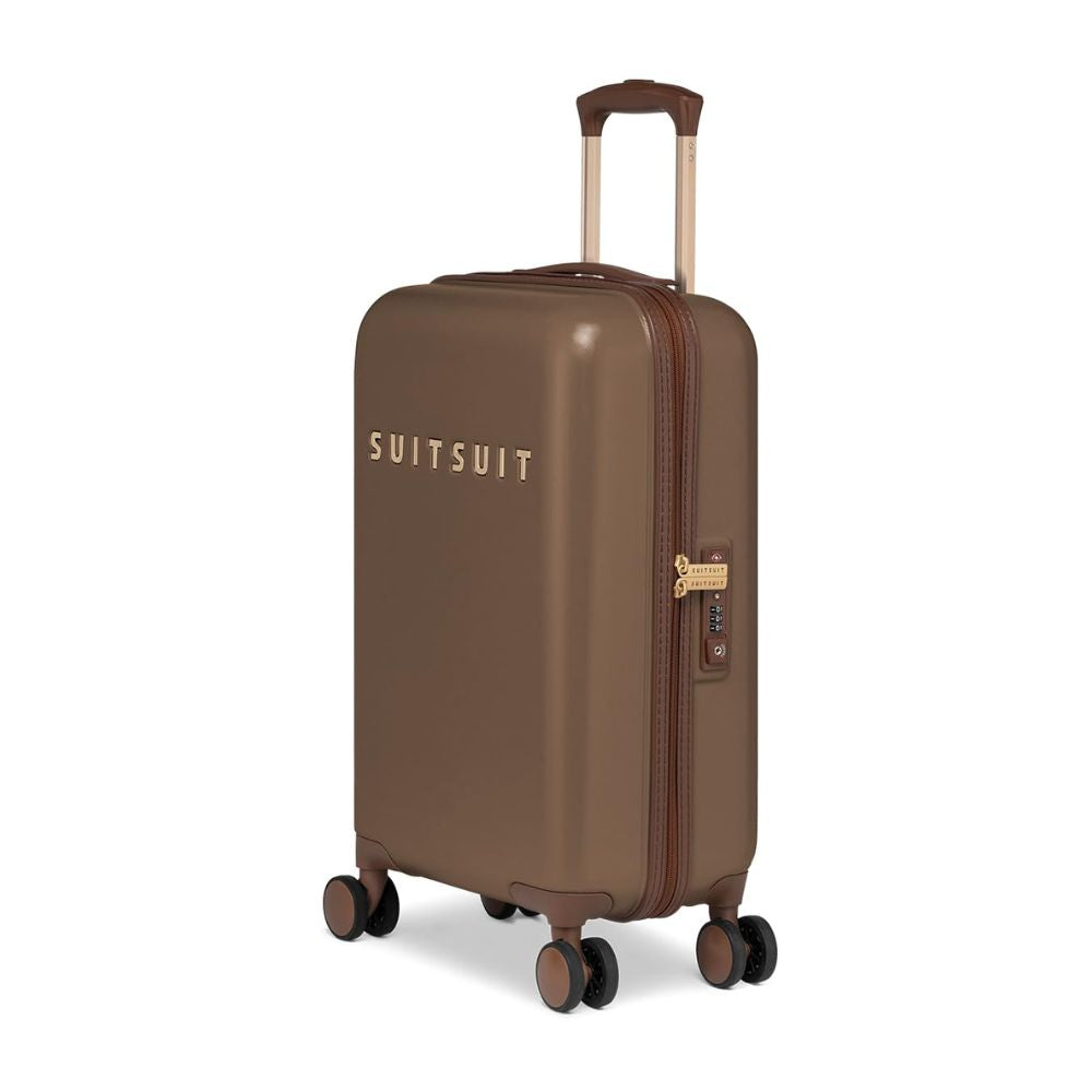 SUITSUIT 'Fab Seventies' carry-on suitcase (33 liters) with TSA lock | Brown 