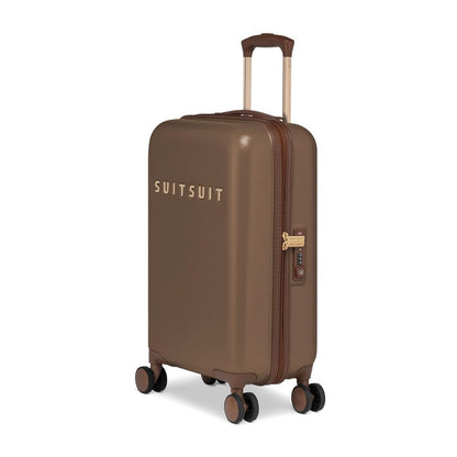 SUITSUIT 'Fab Seventies' carry-on suitcase (33 liters) with TSA lock | Brown 