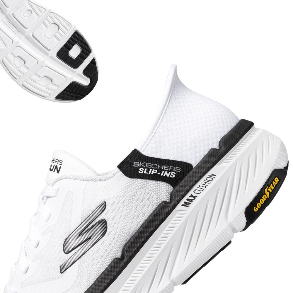 Skechers 'Max Cushioning Premier 2.0' Slip-Ins Laufschuhe (Weiß)