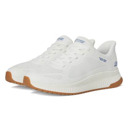 Skechers 'Bob Squad Chaos 4' Slip-Ins Herren-Sneaker (Weiß Opulenter Garten)