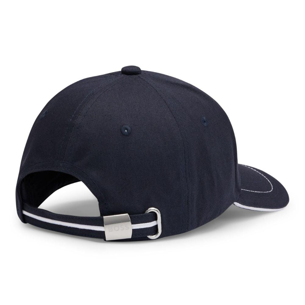 BOSS Men's Cap: Cotton twill, logo print, adjustable | One size