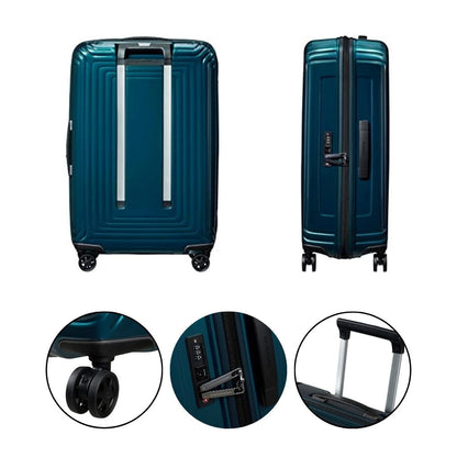 SAMSONITE Neopulse - Spinner M: Travel suitcase (69cm - 74 liters) | Metallic Blue