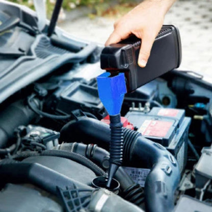 Faltbarer Benzintrichter für Auto, Motorrad, LKW etc. | Einfüllhilfe, vielseitig einsetzbar