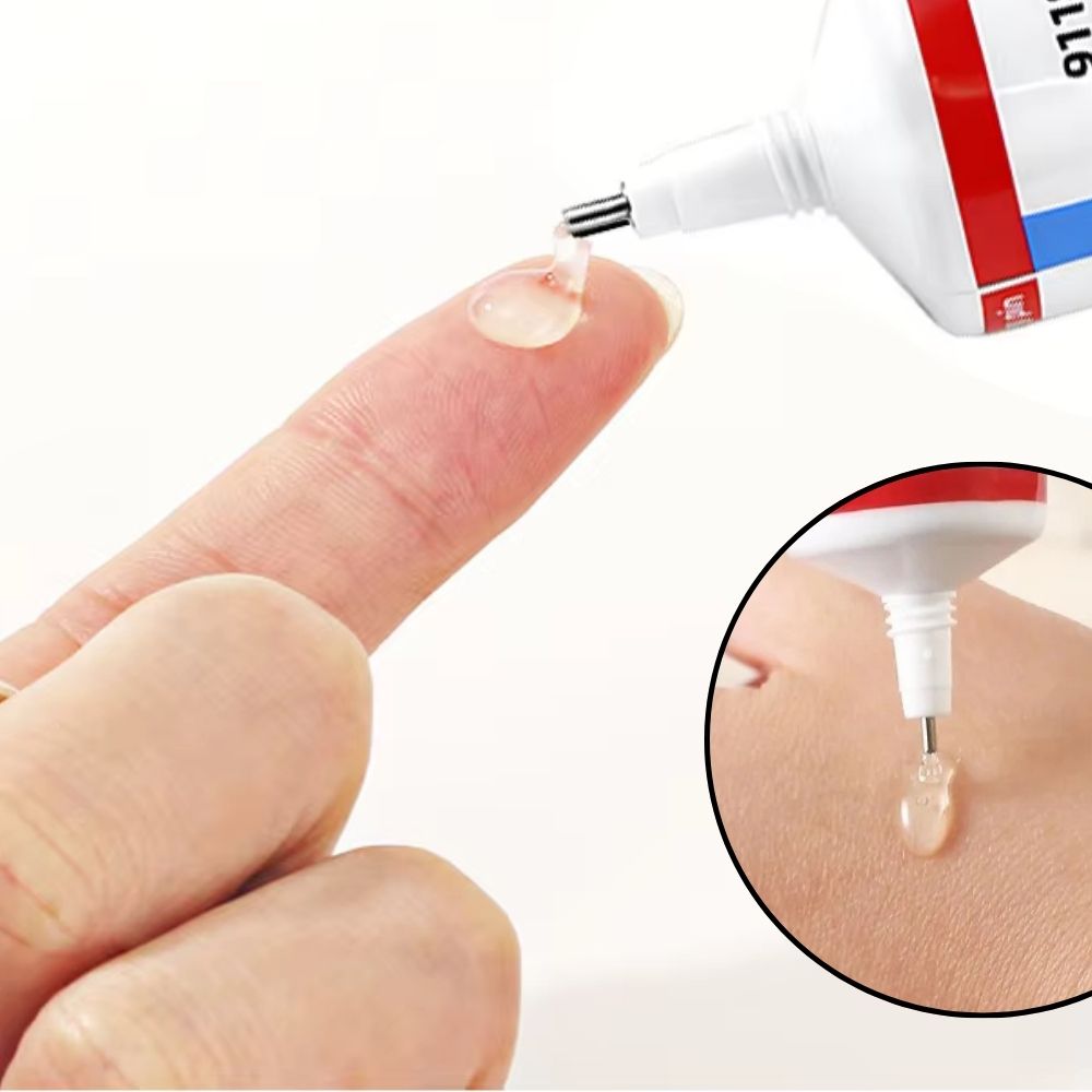 Extra Starker Stoffkleber (60ml): Wasserdicht & Vielseitig für Textilreparatur