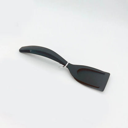 2-in-1 Spatula Tong Grip | Non-Stick: Ideal for Eggs, Pizza, Grilling, and Meat