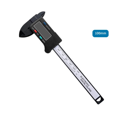 150mm/100mm Elektronischer Digital-Messschieber aus Premium Kohlefaser - 100mm - 1
