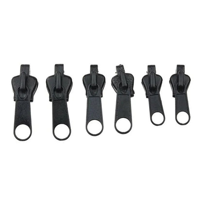 6x Metall-Reißverschluss-Zipper als universelle Reparaturset
